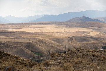 Naklejka premium View of the mountains in Armenia