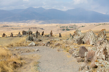 Prehistoric megalithes of Carahunge (Zorats Karer)