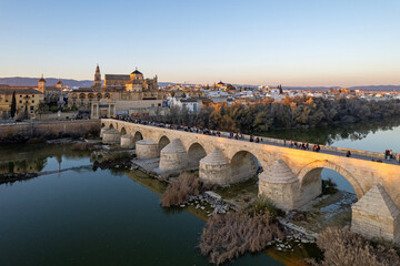 Roman Bridge - Cordoba, Andalusia - Spain	 - 760834408