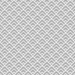 Seamless pattern. Stylized chevrons, rhombuses ornament. Curves, shapes backdrop. Folk wallpaper. Figures, checks background. Tribal motif. Ancient mosaic. Digital textile print, abstract design