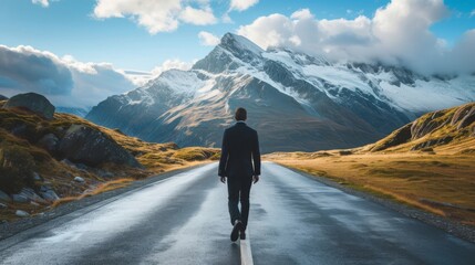 Financial Independence Journey: A roadmap outlining steps towards achieving financial independence and early retirement goals - obrazy, fototapety, plakaty
