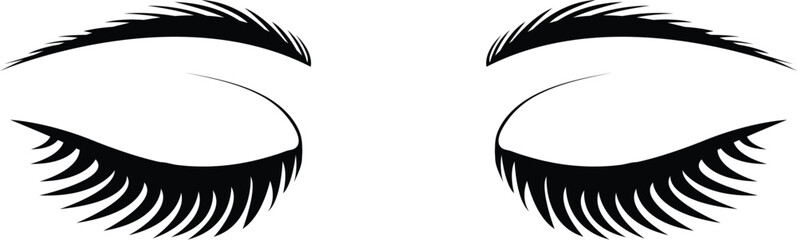Eyes, Eyebrows, Eyelashes SVG, Beauty ClipArt, Eyes, Eyebrows, Eyelashes ClipArt, Svg Files For Cricut, Silhouette Cameo, Digital File, Lashes Svg, Summer SVG, EPS, PNG, JPG,DXF Files Digital Download