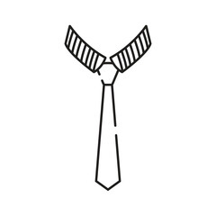 tie icon vector