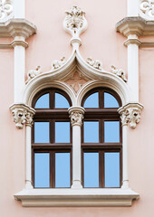 Window of a baroque church