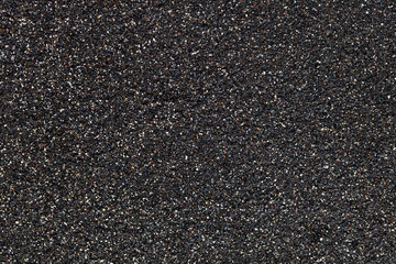 Black sand on a beach in Tenerife at Canary Islands