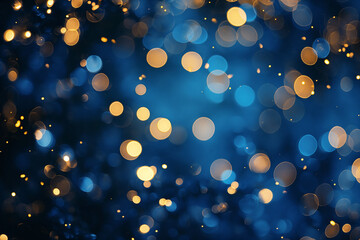 abstract background illuminated blue and gold texture christmas new year decoration background...