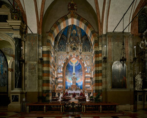 The Chapel of the Blessed Sacrament (Cappella Gattamelata) of the  Basilica of Saint Anthony of...