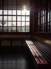 Sun Streaming In Through A Window