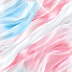 Elegant pastel silk fabric texture with smooth waves for fashion and luxury branding backgrounds
