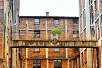 Industrial building in Krakow, Poland