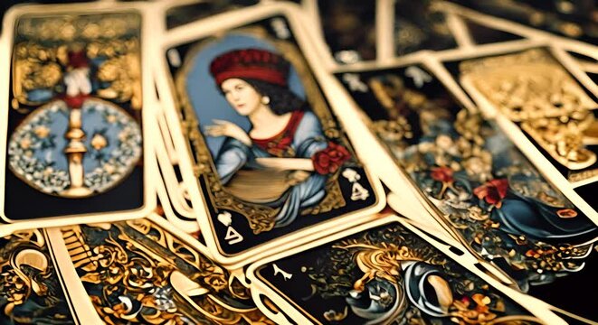 Tarot cards. Spiritism.