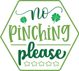 no pinching please