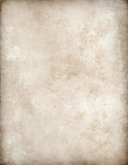 Retro aged paper surface in drab beige tone.