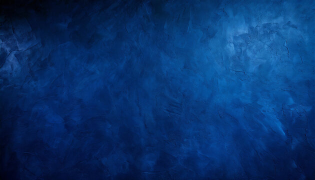 A blue texture background, blue plaster wall, with light spots of light, as a background, template, banner or page.