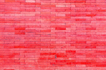 orange colored brick wall grunge texture background