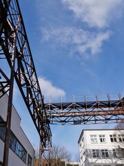 Laufkatze in ehemaliger Maschinenbaufabrik Kampnagel