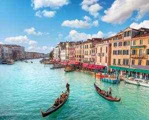 Tuinposter Grand Canal in Venice © adisa