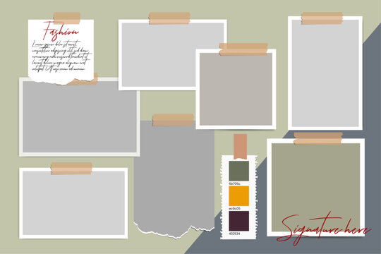 Stunning lifestyle  creative mood board