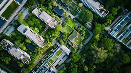 Futuristic Sustainable Cityscape Illustration., news, illustration, image, article, newspaper