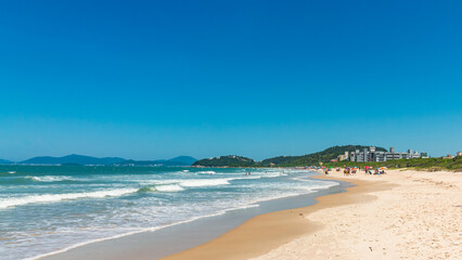 Grande beach  Governador Celso Ramos Santa Catarina Brasil