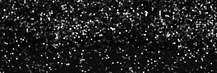 Black and White Glitter Abstract Texture