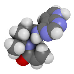 Ritlecitinib drug molecule.