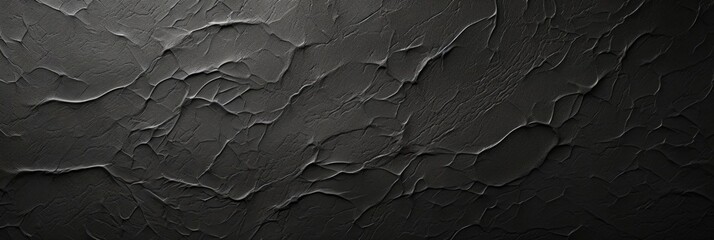Black Textured Background with Subtle Wave