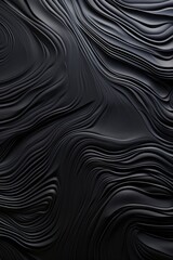 Black Ripple Texture for Abstract Design