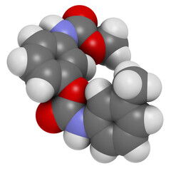 Phenmedipham herbicide molecule.