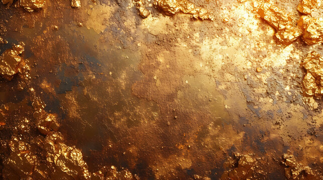 Gold texture, yellow bright or shine background