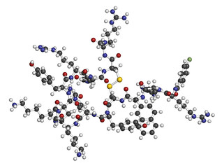 Motixafortide oncology drug molecule.