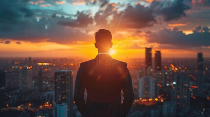 a visionary entrepreneur standing at the helm of a social entrepreneurship venture