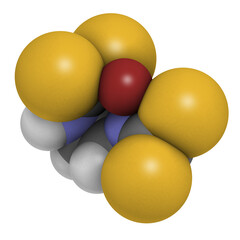 Metiram pesticide molecule.