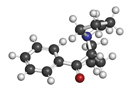 Flakka designer drug molecule.