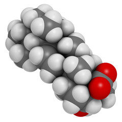 Boswellic acid plant extract molecule.