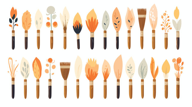 Create custom brushes to add texture and detail to