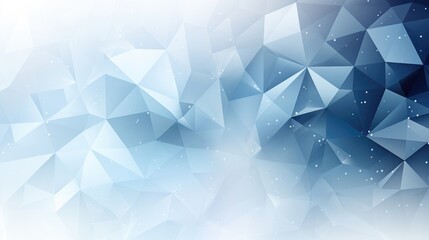 Geometric Low Poly Blue Texture Design Background