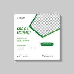 CBD OIL  SOCIL MEDIA POST TAMPLATE