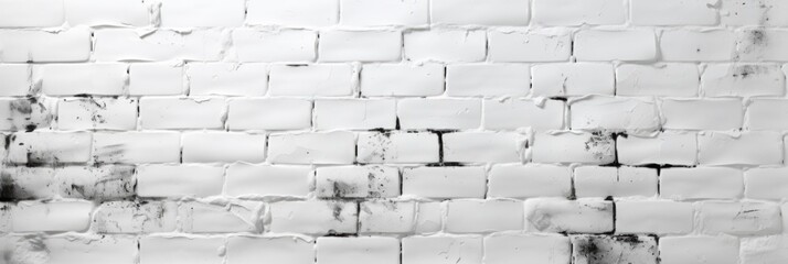 Fototapeta premium Vintage White Brick Wall Texture
