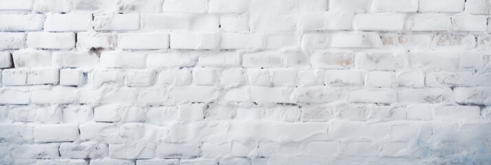 White Brickwork for Rustic Background