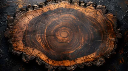 Rolgordijnen Wood Log © leilani