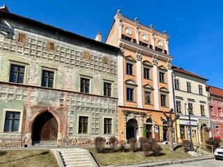 Fototapeta na wymiar Levoca, a UNESCO World Heritage town in Slovakia