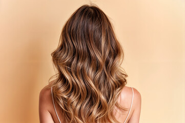 Sunkissed Balayage Curls on Light Brown Hair