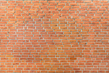 background of red brick wall
