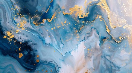 Captivating Large Stroke Oil Painting with Brushstrokes and Golden Elements, Abstract Art