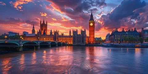Zelfklevend Fotobehang View of London City © toomi123