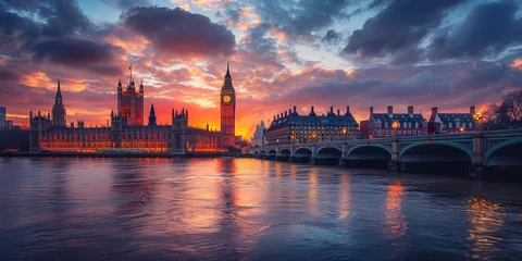 Tafelkleed View of London City © toomi123