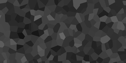 Abstract black and gray broken stained glass background design with line. geometric polygonal background with different figures. low poly crystal mosaic background. triangle background pattern shape. - obrazy, fototapety, plakaty