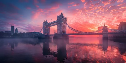 Plaid avec motif Tower Bridge Tower Bridge in London 