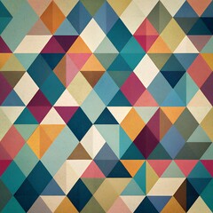 geometric pattern background with overlapping shapes and a harmonious color palette